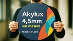 Panneau AkyLux 4.5mm sur mesure