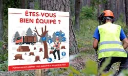 Panneau EPI forestier