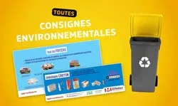 Panneau d affichage environnemental