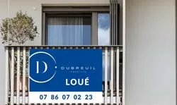 Panneau loue appartement