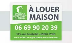 Panneau maison a louer