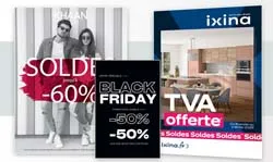 Panneau soldes reduction
