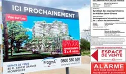 panneaux de chantier