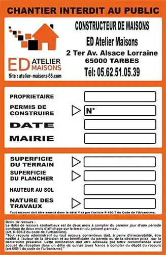 Panneaux de chantier akilux