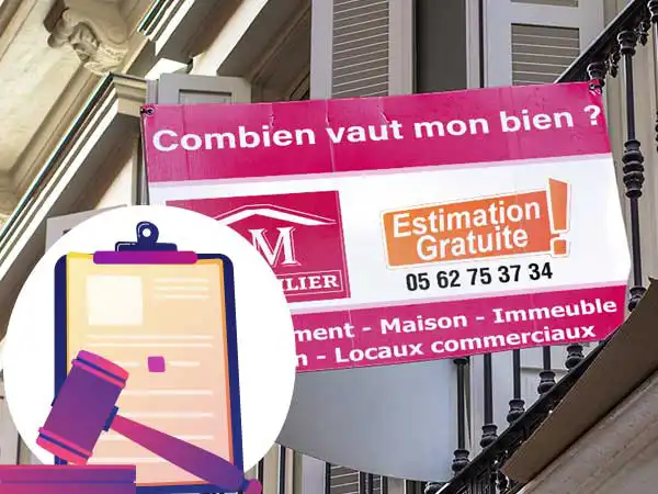 Règlementation panneaux immobiliers